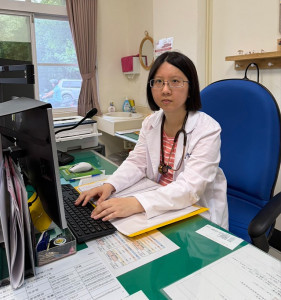 達仁鄉衛生所黃蕾宸醫師。（圖／台東縣府衛生局醫政科）
