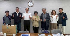 第二河川分署楊人傑分署長偕同荒野保護協會劉月梅榮譽理事長，拜訪正隆公司竹北廠。