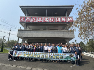 臺中區監理所與中彰投縣市政府舉辦機車駕訓補助與疊加補助說明會。（記者扶小萍攝）