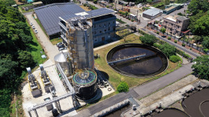 龜山沼氣發電全年發電量可達640萬度。