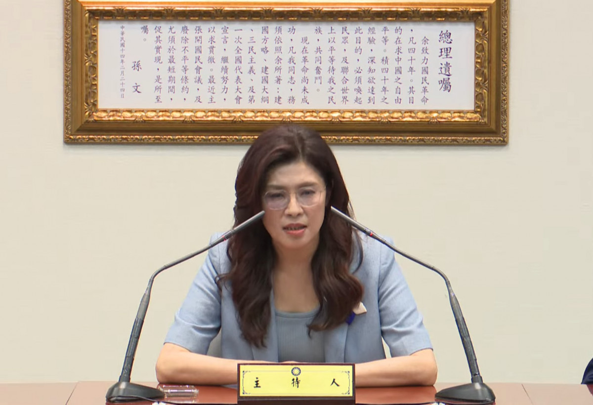 國民黨主席鄭麗文（圖／翻攝自中國國民黨Facebook直播）