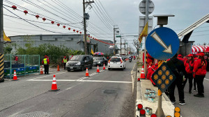 龍德宮遶境，蘆竹警交通管制報你知。