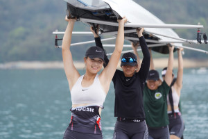 115年全國中等學校運動會划船項目今天在日月潭月牙灣圓滿落幕／嘉義縣府提供