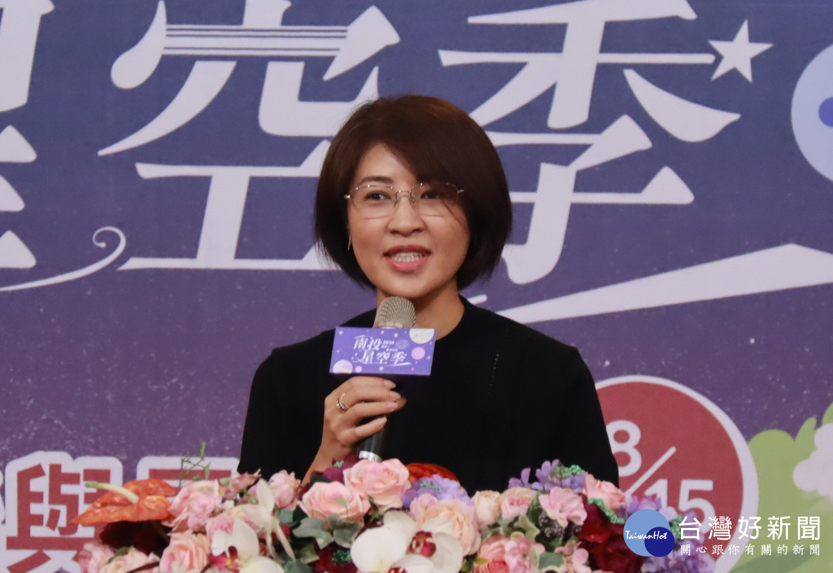 許縣長期許惠台措施對南投縣有實質助益。（記者扶小萍攝）