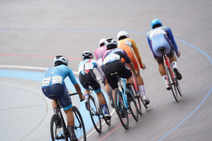 115年全國中等學校運動會自由車場地賽今天在台中市立自由車場正式劃下句點／嘉義縣府提供