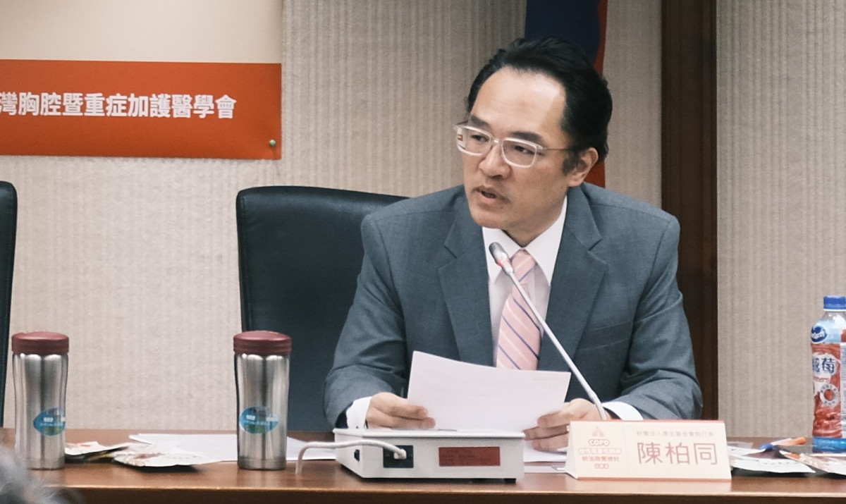 陳柏同執行長呼籲應積極強化衛教、精準篩檢。