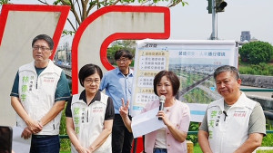 台中大里美群橋將動工。林重鎣