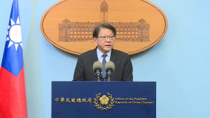 總統府秘書長潘孟安。（圖／翻攝自總統府YouTube直播）