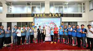 暑期工讀記者會啟動儀式。圖／記者鄧富珍攝