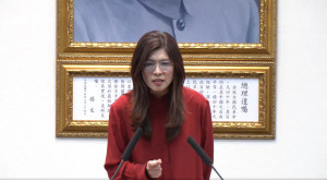 中國國民黨黨主席鄭麗文。（圖／翻攝自中國國民黨Facebook直播）