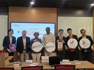 中原大學接待ACTFL理事會代表團，展現華語教學結合人文與科技的創新成果。