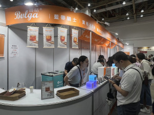 位於展位 F138 的寶格，今年強勢推出全場唯一的「深層淬」精品冰咖啡試飲。圖/寶格提供