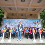 竹南大同高中操場「國際級」跑道啟用　鍾東錦期勉學校運動有更亮眼成績