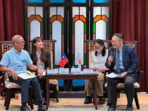 宮古島市長率團拜會中市府 由鄭副市長出面接待