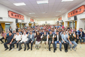 國民黨新竹縣黨部主委交接圓滿順利。