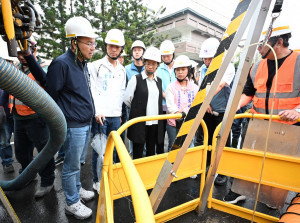 汛期前強化防洪，彰縣投入1200萬推動下水道清淤工程。圖／彰化縣政府提供