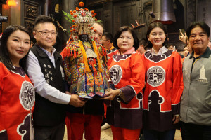 雲林縣北港朝天宮天上聖母出巡遶境，今(5)日起駕為期2天媽祖南北巡遶境／雲縣府提供