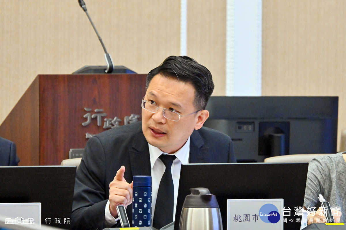 桃園市副市長蘇俊賓。（圖/行政院提供）
