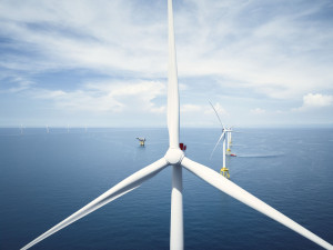 商轉兩年900 MW 大彰化東南及西南第一階段離岸風場累積發電超過 70 億度，相當於減少 331 萬公噸二氧化碳排放，穩定長期供應大規模綠電。圖／沃旭提供