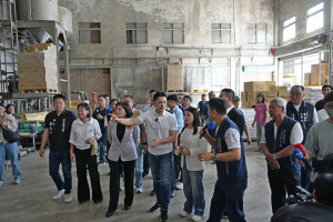 台北市長蔣萬安今天率領市府團隊至雲林參訪農漁產品產地／翻攝照片