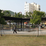 嘉義市文化公園內噴水池區域自5月25日（一）起至6月2日（二）止將暫停開放使用，預計於6月3日恢復正常運作／嘉義市府提供