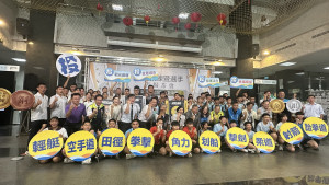 南投縣子弟兵在115全中運奪下62面獎牌。（記者扶小萍攝）