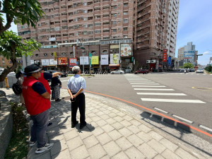交通部率中央道安考評小組今天前往嘉義市，辦理「115年道路交通安全考評實施計畫」實地考評／嘉義市府提供