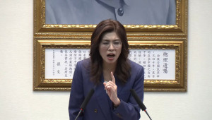 中國國民黨黨主席鄭麗文。（圖／翻攝自YouTube帳號中國國民黨KMTV直播）