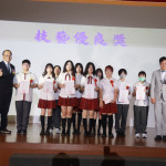 市長張嘉哲頒技藝優良獎。（記者扶小萍攝）