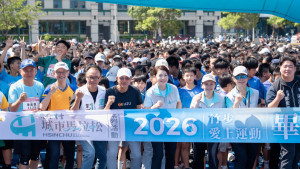 竹市畢業生路跑。
