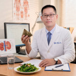 嘉基腎臟內科醫師顏正杰提出吃粽子四大飲食原則／嘉基提供