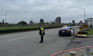 議長盃路跑中壢警方規劃交通疏導確保活動順利。