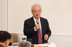 東海大學泰國教育中心6/27在曼谷舉辦「東海大學曼谷論壇」，邀請金寶電子集團許勝雄總裁赴泰分享企業經營之道。(圖/東海大學)　