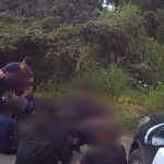 蘆竹警方鷹眼攔查車輛，查獲「一車8人」逾期居留移工。