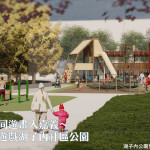 有徑同遊湖子內模擬圖／嘉義市府提供
