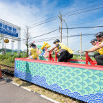 全國首創蘆竹「鐵道龍舟嘉年華」活動於蘆竹區坑口里航空城重劃區桃林鐵道盛大登場。