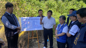立委楊瓊瓔、台中市議員吳呈賢辦理「神岡區既有橋梁（昌平路五段135巷）銜接大雅區聯絡道路（昌平路五段109巷）開闢暨東門支線第一小組第3汴主給小給改善工程」施工前說明會。