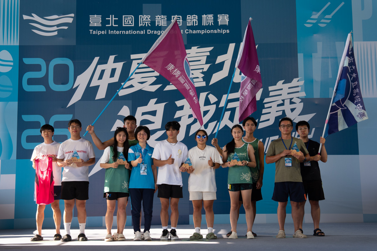 小型龍舟高中職組第一名到第五名分別為南港高中隊、康橋高中A隊、康橋高中B隊、金面山隊、大直龍舟隊。