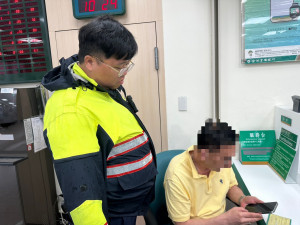 警方向鄭男詳細說明詐騙流程與話術，鄭男這才恍然大悟，驚覺差點受騙。