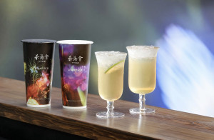 茶湯會台灣門市推出大馬士革玫瑰醋系列新品。圖/業者提供