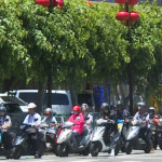 桃園市政府交通局依據各路口的特性分別調整秒數，讓廣大機車族在炎炎夏日中能少吹一點熱風。