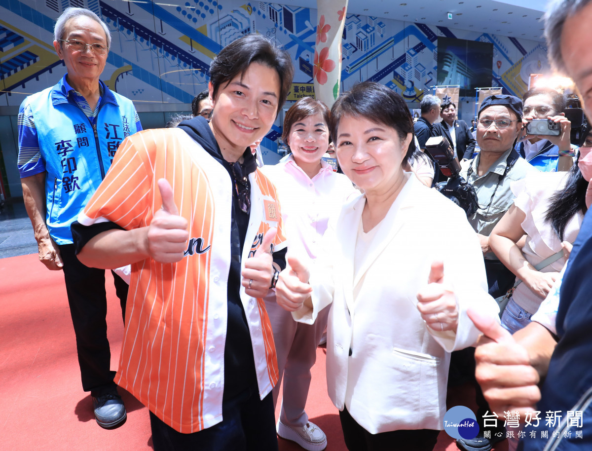 盧市長邀請《飢餓遊戲》主持人孫協志一同推廣「2026台中鍋烤節」
