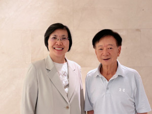 徐欣瑩縣政請益之旅，拜訪聯電榮譽副董事長宣明智。