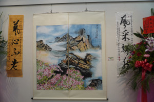 從塗鴉到大器格局，「長青藝采」水墨師生聯展璀璨登場。圖／彰化市公所提供