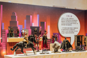 暑假看展趣　屏東演武場《屏藏心》集結人氣角色模型珍藏