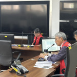 水利署長林元鵬再次主持巴威颱風防汛整備會議。