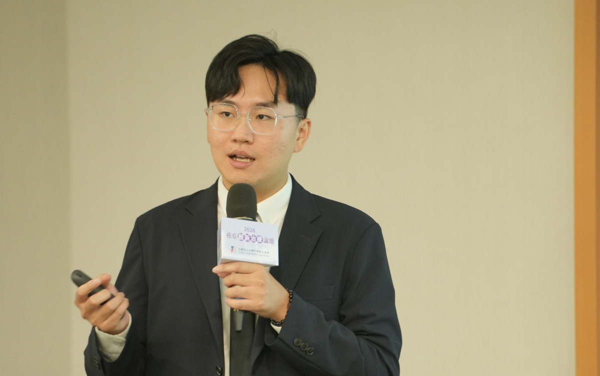 社團法人台灣年輕病友協會劉桓睿秘書長表示,面對晚期、復發或轉移癌症,時間是病友最稀缺的資源,期待免疫治療、ADC等創新療法能透過制度支持,及早進入病友實際照護現場。