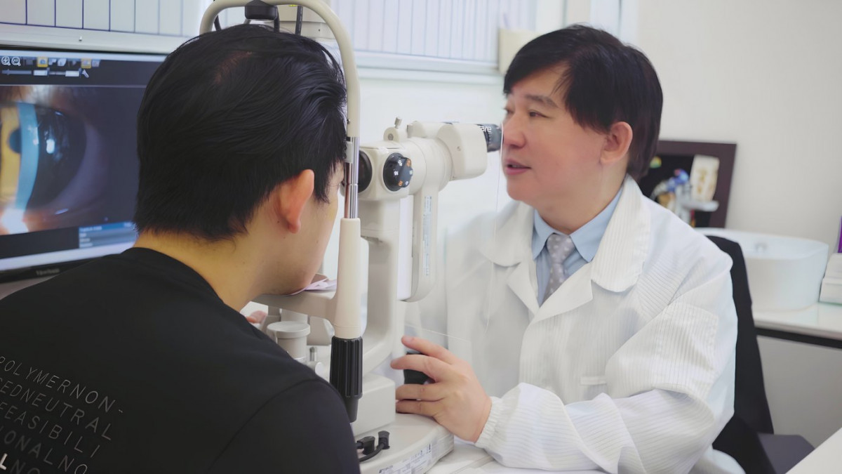 諾貝爾眼科張朝凱總院長與林宜鴻院長，以國際級研究實證與頂尖技術，全方位守護民眾清晰視野。（圖／諾貝爾眼科 提供）