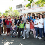 許縣長會勘14件地方建設案解決問題。（縣府提供）