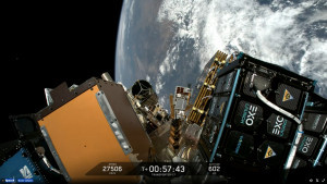 SpaceX官網直播Transporter-17任務,「石虎一號（KOYO-1）」於火箭發射約55分鐘後,順利與運載火。